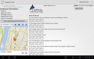 Capital Inspection Form capture d'écran 1