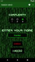3 Schermata Hacker Name