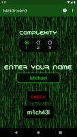 Hacker Name ภาพหน้าจอ 1