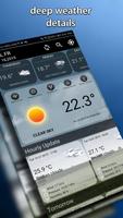 Poster previsioni del tempo app meteo radar meteorologico