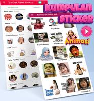 Kumpulan WA Stiker Gerak الملصق