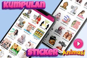 Kumpulan WA Stiker Gerak スクリーンショット 1