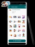 Famous Stickers captura de pantalla 3