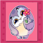 آیکون‌ Cute Owl Stickers-WAStickerApp