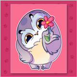 Cute Owl Stickers-WAStickerApp biểu tượng