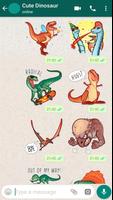 Cute Dinosaur Stickers স্ক্রিনশট 2