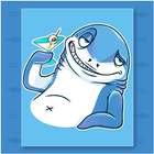 Cute Shark Stickers icon