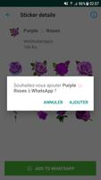 WAStickerApps - Flowers 🌹 Roses Screenshot 3