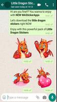 🐉 Little Dragon Stickers: WAStickerApps पोस्टर