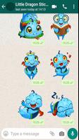 🐉 Little Dragon Stickers: WAStickerApps स्क्रीनशॉट 3