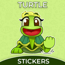 Autocollants de Tortue de Mer APK