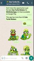 برنامه‌نما Sea Turtle Stickers عکس از صفحه