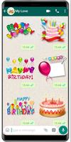 WASticker - Birthday stickers ảnh chụp màn hình 3