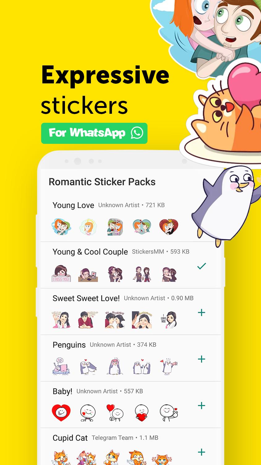 Wastickerapps Love Sticker Pack For Whatsapp For Android Apk