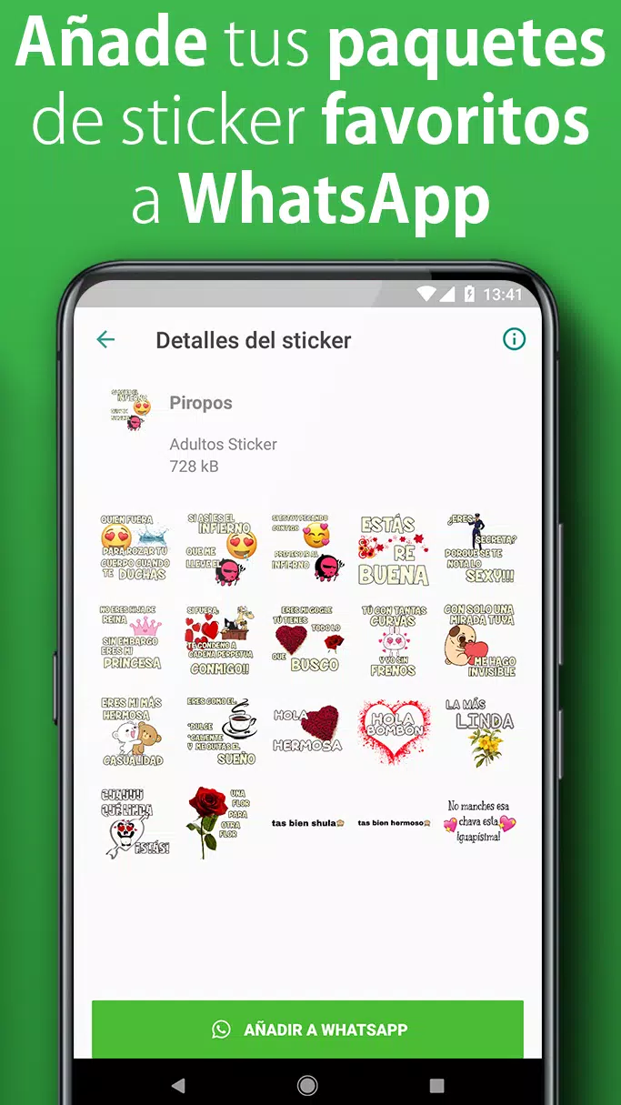 Android İndirme için Sticker para Adultos WASticker 2019 APK