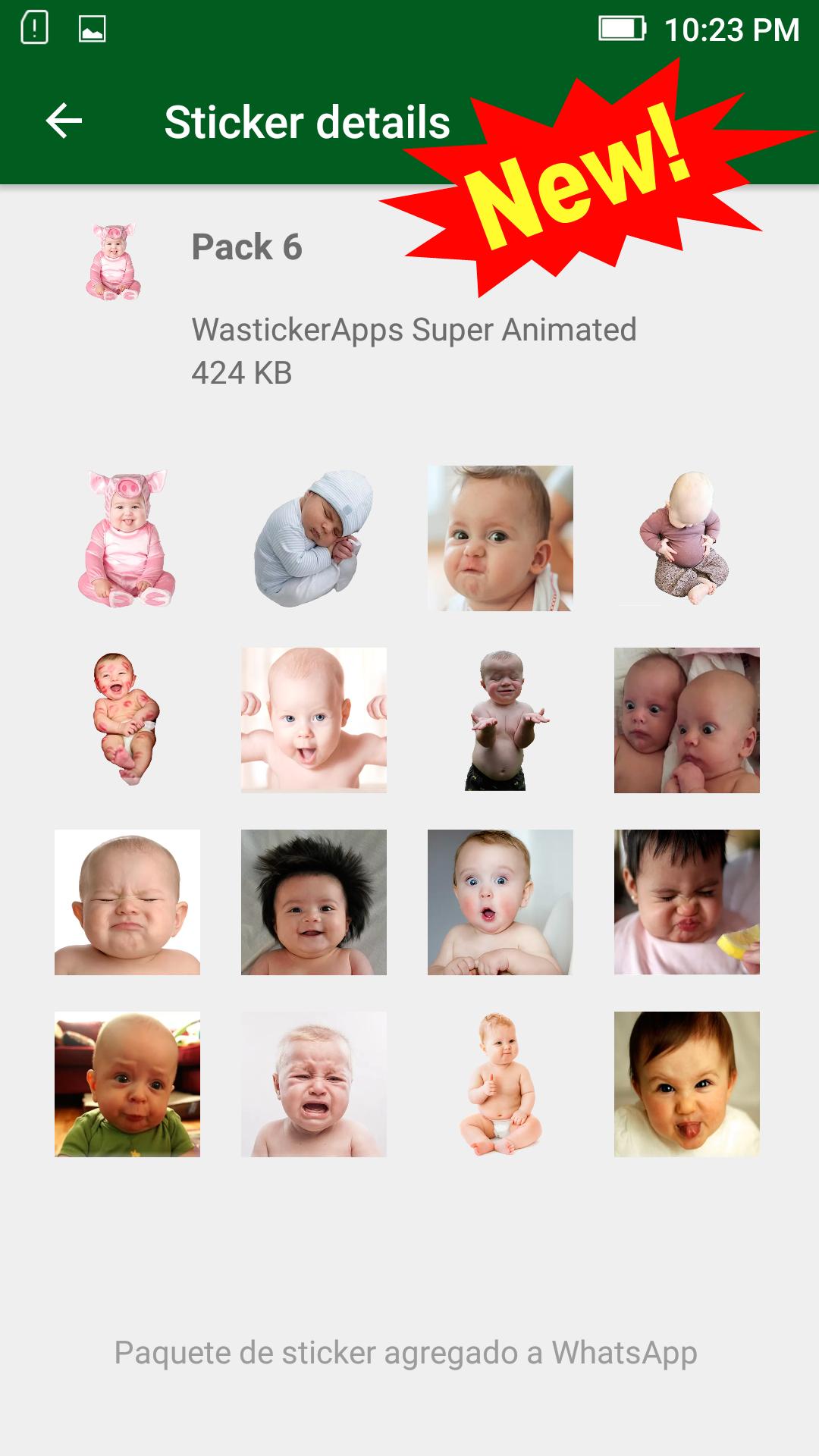Xd83dxdc76 New Baby Memes Stickers Wastickerapps For Android Apk Download