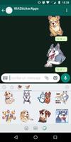 🐶 WAStickerApps - Cute dogs and puppies اسکرین شاٹ 2