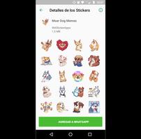 🐶 WAStickerApps - Cute dogs and puppies اسکرین شاٹ 3