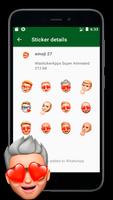 Emojis Memes 3D WASticker capture d'écran 3