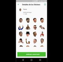 ⚽ WAStickersApps - Fútbol y Jugadores تصوير الشاشة 3