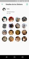 😽 WAStickerApps - Cats and Kittens اسکرین شاٹ 3