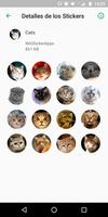 😽 WAStickerApps - Gatos e gatinhos imagem de tela 3