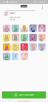 Hijab Girls Stickers 2021  - WAStickerApps capture d'écran 1