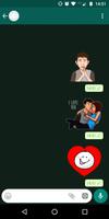 💘 WAStickerApps - Love and Couples 스크린샷 3