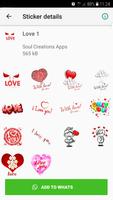 WASticker - Love romantic ภาพหน้าจอ 3