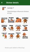 WAstickerApps Laranjo Memes Adesivos capture d'écran 2