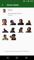 WAstickerApps MontanaBlack Memes Aufkleber Screenshot 2
