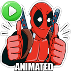 Animated Superheroes WASticker icon