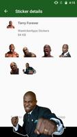 WAstickerApps Terry Crews Stickers ภาพหน้าจอ 3