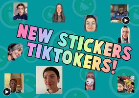 WASticker Tiktokers memes تصوير الشاشة 3