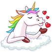 🦄 WAStickerApps - Licornes de Kawaii