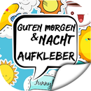 Stickers Guten Morgen und Nacht APK