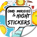 Good Morning and Night Stickers APK