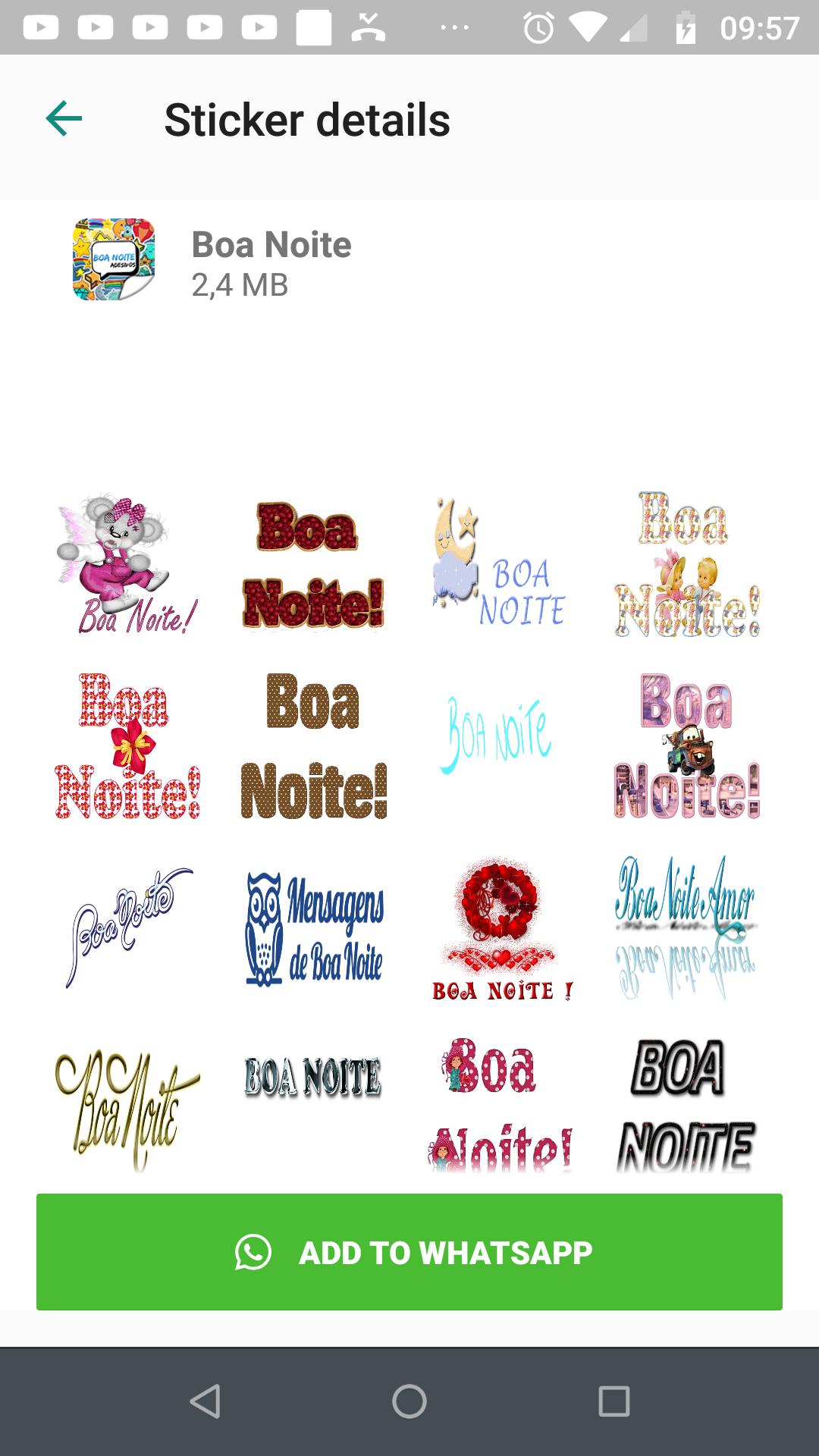 Stickers Bom Dia E Boa Noite For Android Apk Download