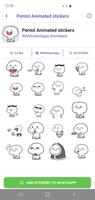 Pentol&Quby Animated Stickers ảnh chụp màn hình 3