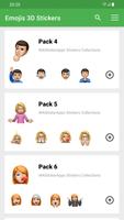 Emojis 3D Aufkleber WASticker Screenshot 3