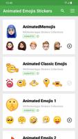 Emojis animados WAStickerApps Cartaz