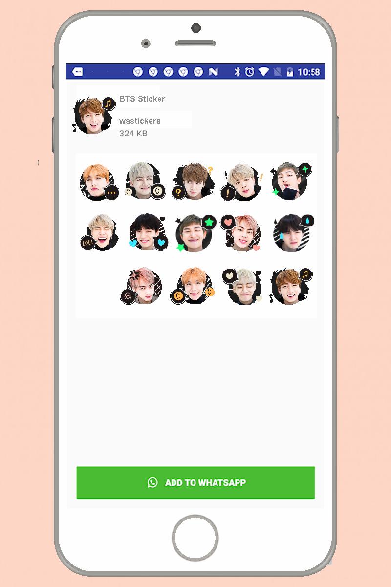 28 Gambar Bts  Whatsapp  Sticker Iphone Terlengkap 