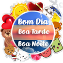 WAStickers- Figurinhas   Bom Dia e Boa Noite APK