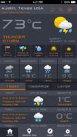5 Day Weather Forecast Widget Live Weather Channel الملصق