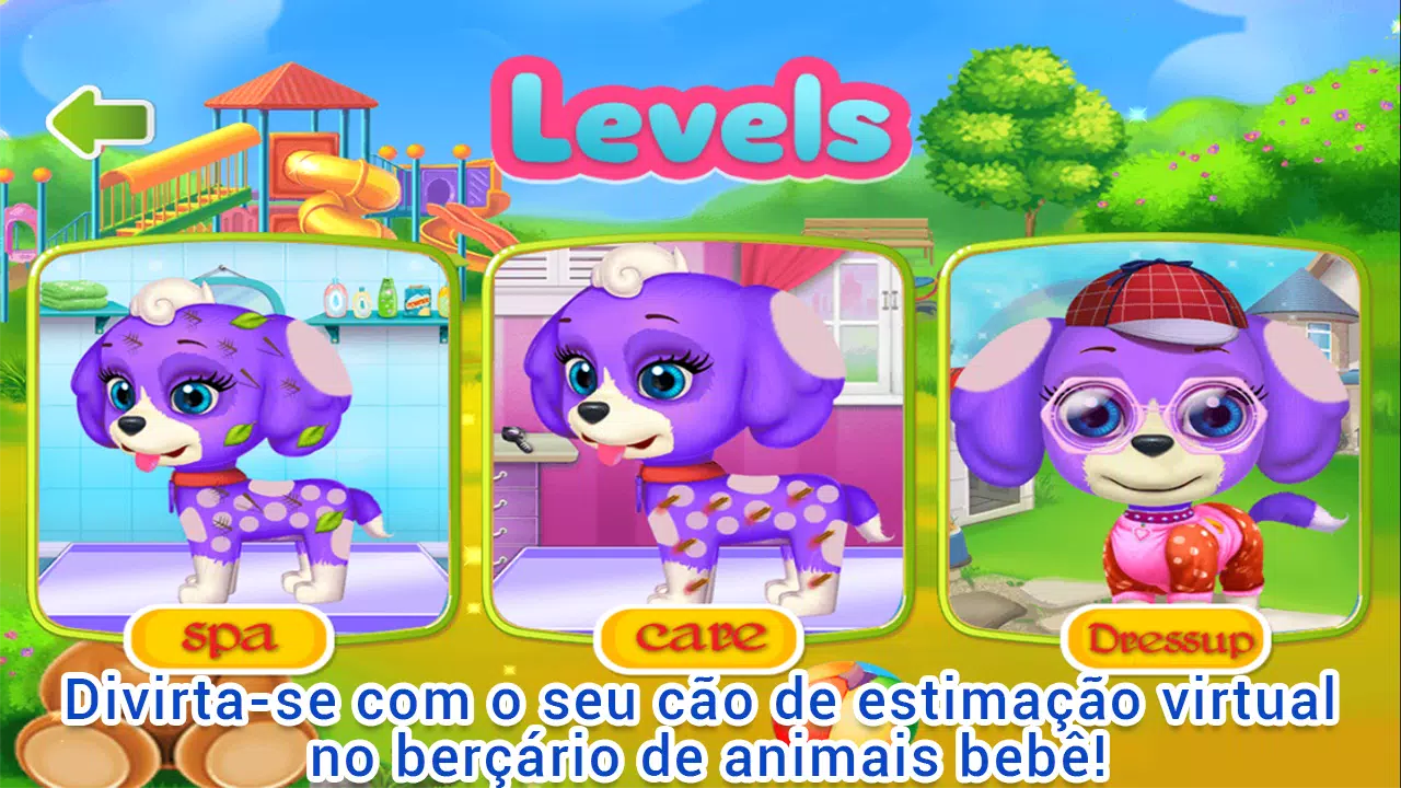 Lavar e tratar animais de estimação: ajudar gatos e cachorros! jogo  educativo gratuito para as crianças::Appstore for Android