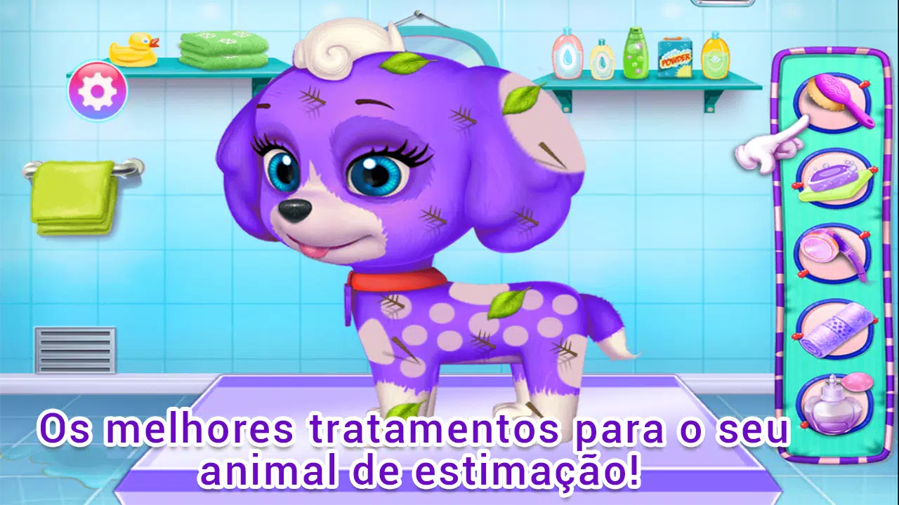 Download do APK de Meu Cachorro Fofo - Jogo de Cuidar do Animal