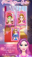 Perfekte Prinzessin Puppe Schönheitssalon Spiel Plakat