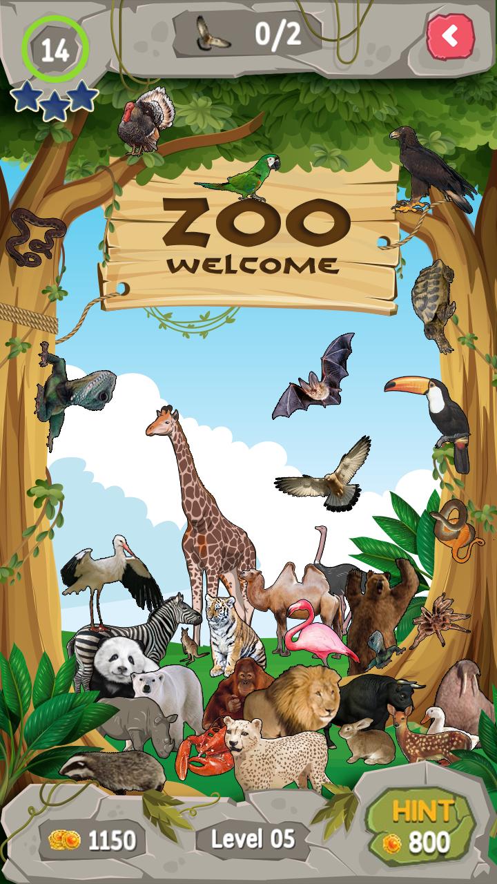 Hewan Zoo Benda Tersembunyi For Android Apk Download