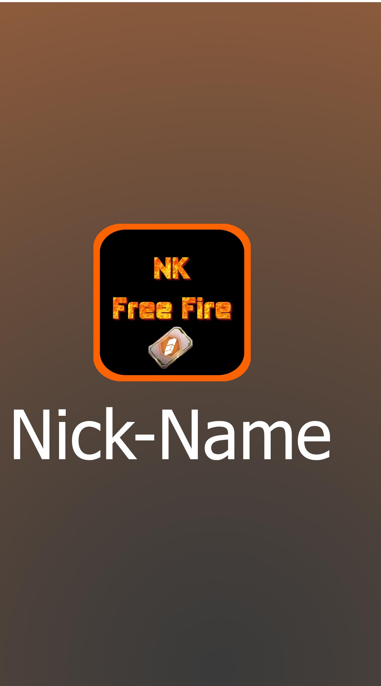 Name Maker Free Fire Nickgame For Android Apk Download