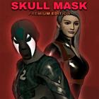 Skull Mask Superhero Premium icône